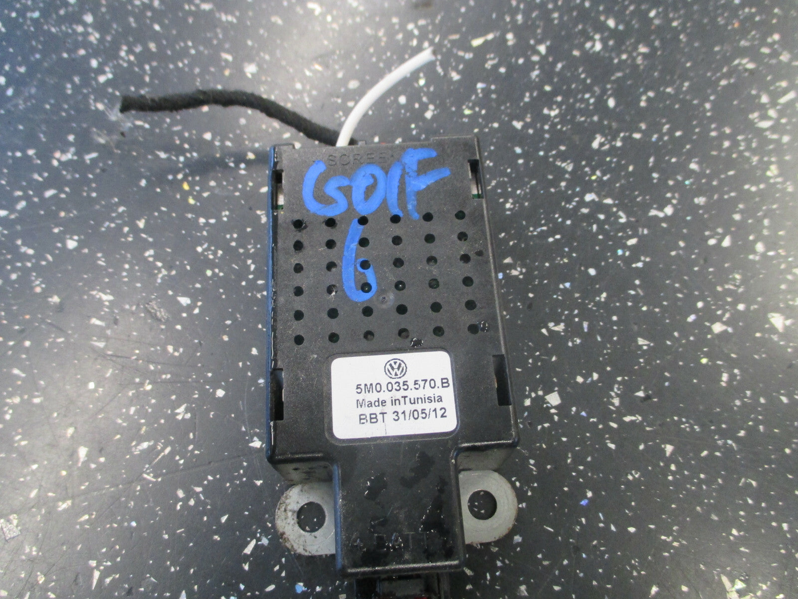 VW VOLKSWAGEN GOLF MK6 2012 RADIO AERIAL CONTROL MODULE 5M0035570B
