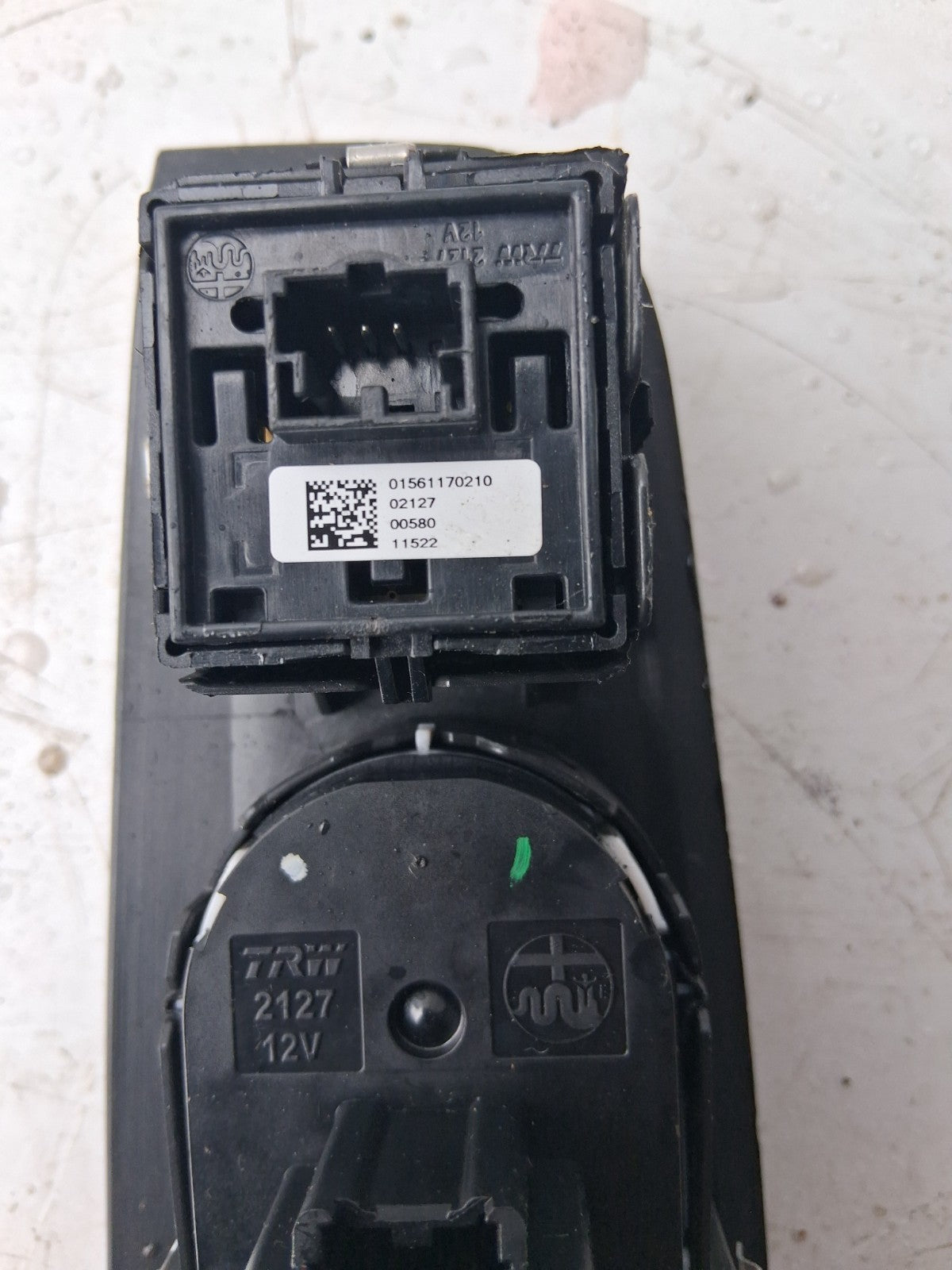2022 ALFA ROMEO STELVIO 4Q OSF DRIVER SIDE FRONT WINDOW CONTROL SWITCH 186102951