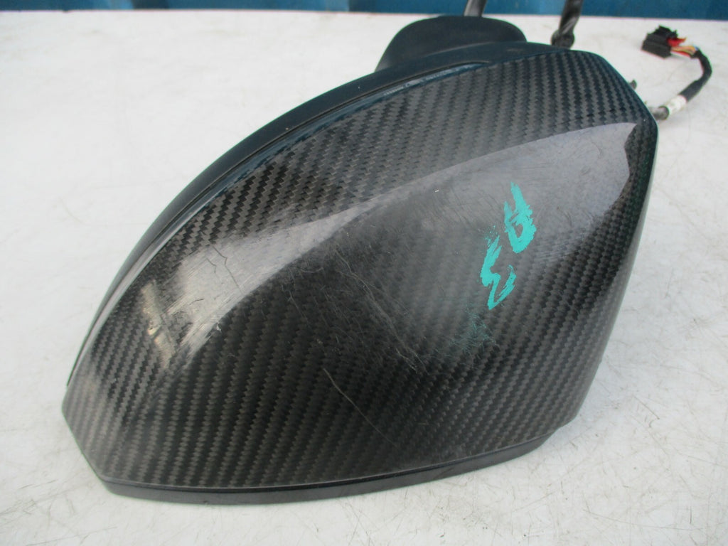 AUDI A3 8V SALOON 2017 BLACK CARBON PASSENGER SIDE ELECTRIC WING MIRROR 16 PINS
