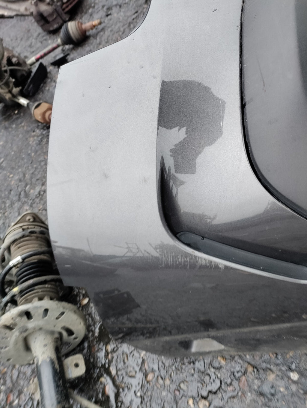 2019 CITROEN C4 CACTUS REAR COMPLETE BUMPER GREY