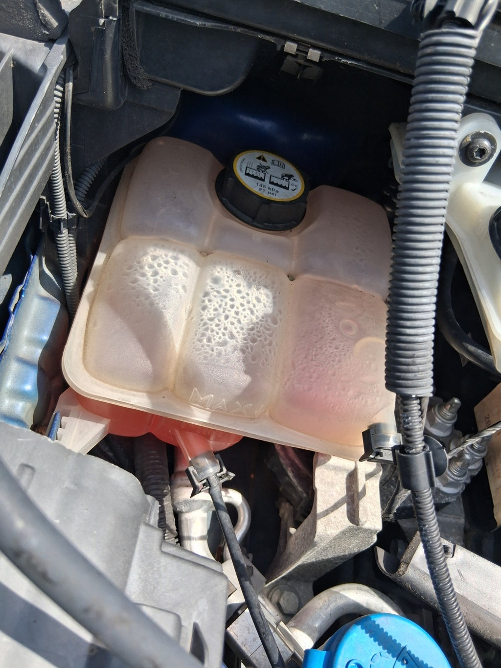 2015 FORD GRAND C MAX MK2 1.5 DIESEL WATER EXPANSION COOLANT OVERFLOW TANK