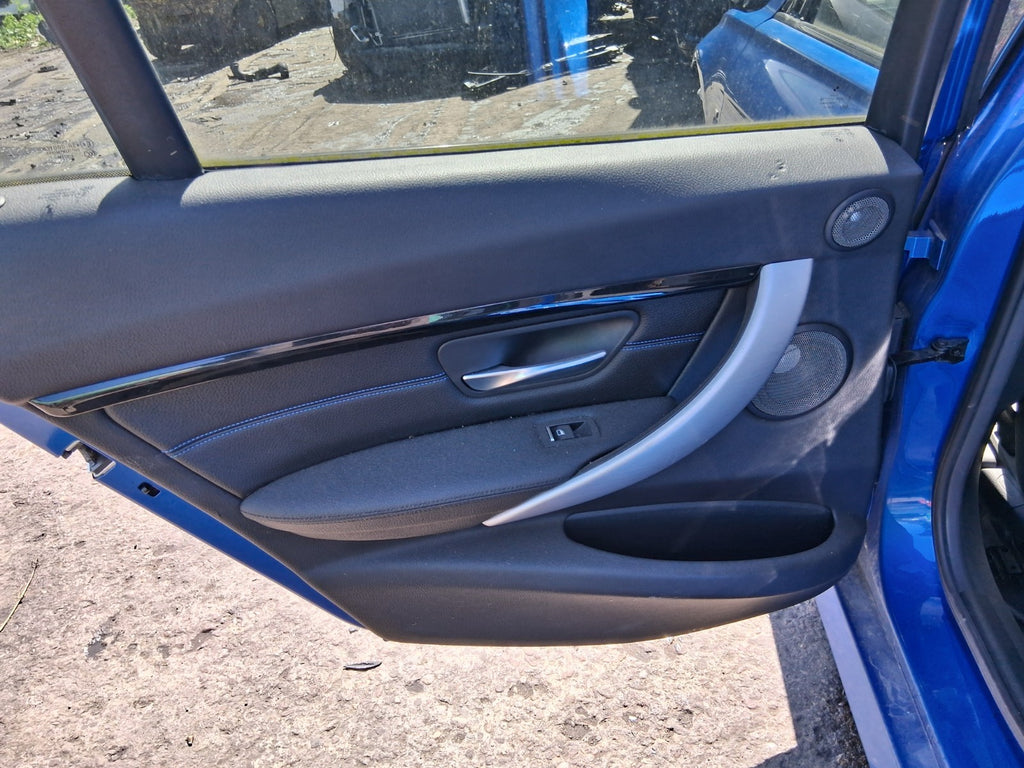2019 BMW 3 SERIES F30 330i ESTATE NSR PASSENGER REAR WINDOW MOTOR & REGULATOR