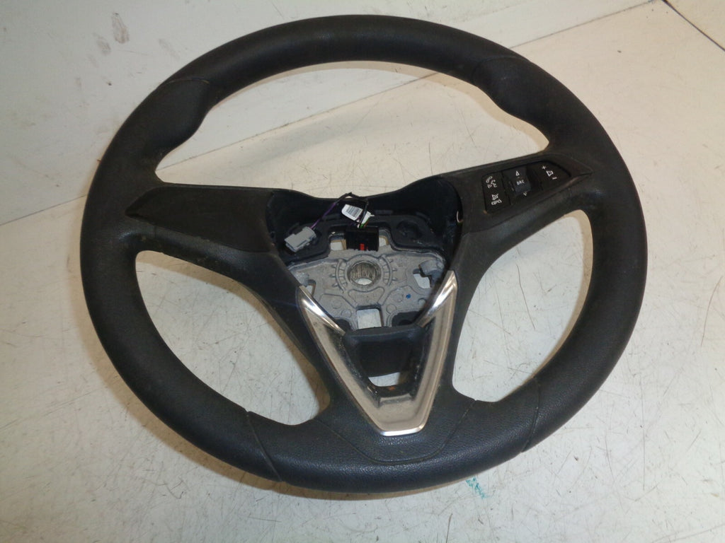 VAUXHALL CORSA E 2015-ONWARDS MULTI FUNCTION STEERING WHEEL 39035987