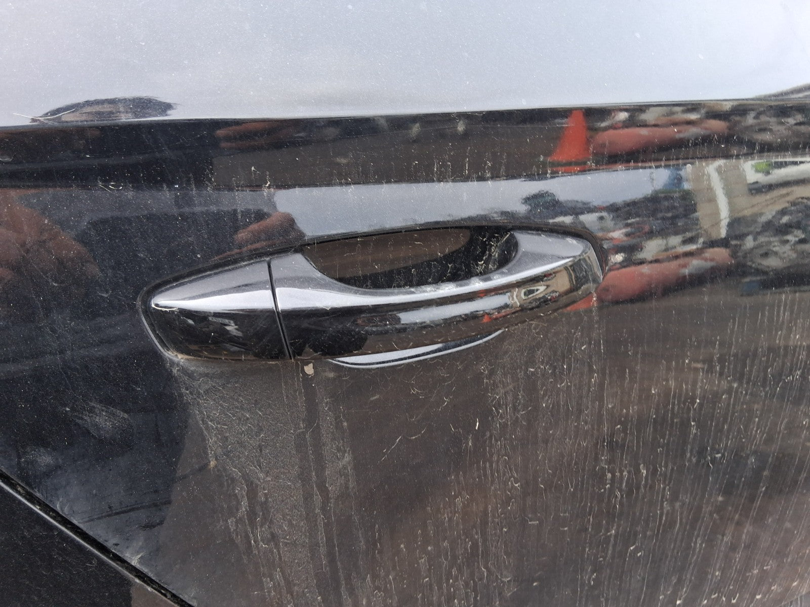 2020 SKODA FABIA MK3 NJ HATCHBACK OSR DRIVER SIDE REAR RIGHT DOOR HANDLE