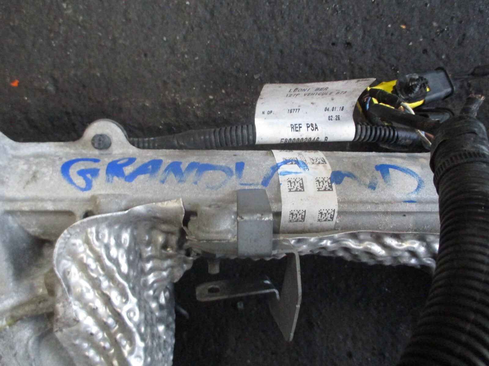 VAUXHALL GRANDLAND X 2018 1.6 DIESEL POWER STEERING RACK F80000242100