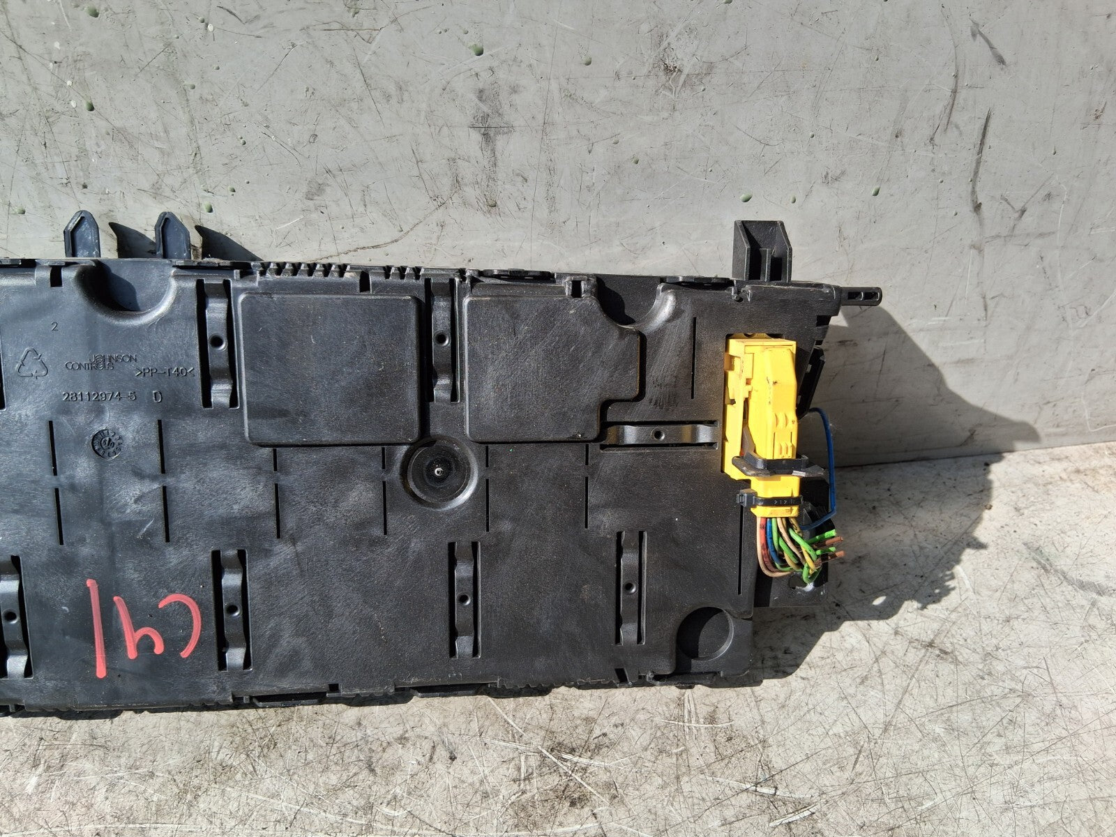 2009 CITROEN C4 GRAND PICASSO SPEEDO METER INSTRUMENT CLUSTER P9666217280