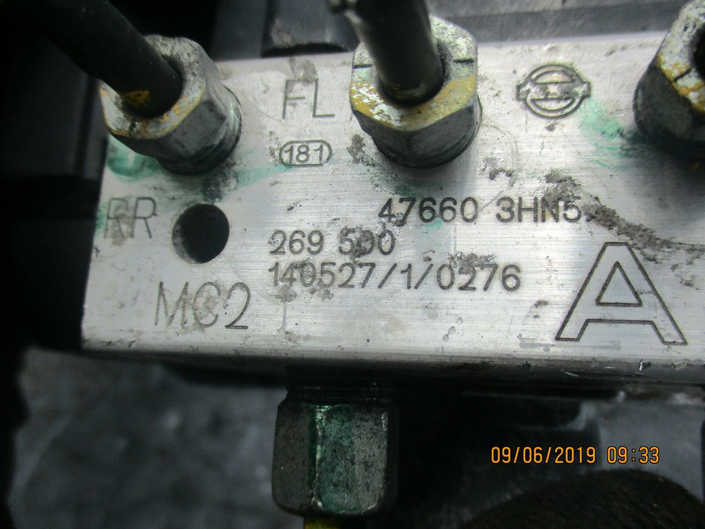 NISSAN MICRA K13 (MK4) ABS PUMP & CONTROL MODULE 476603HN5