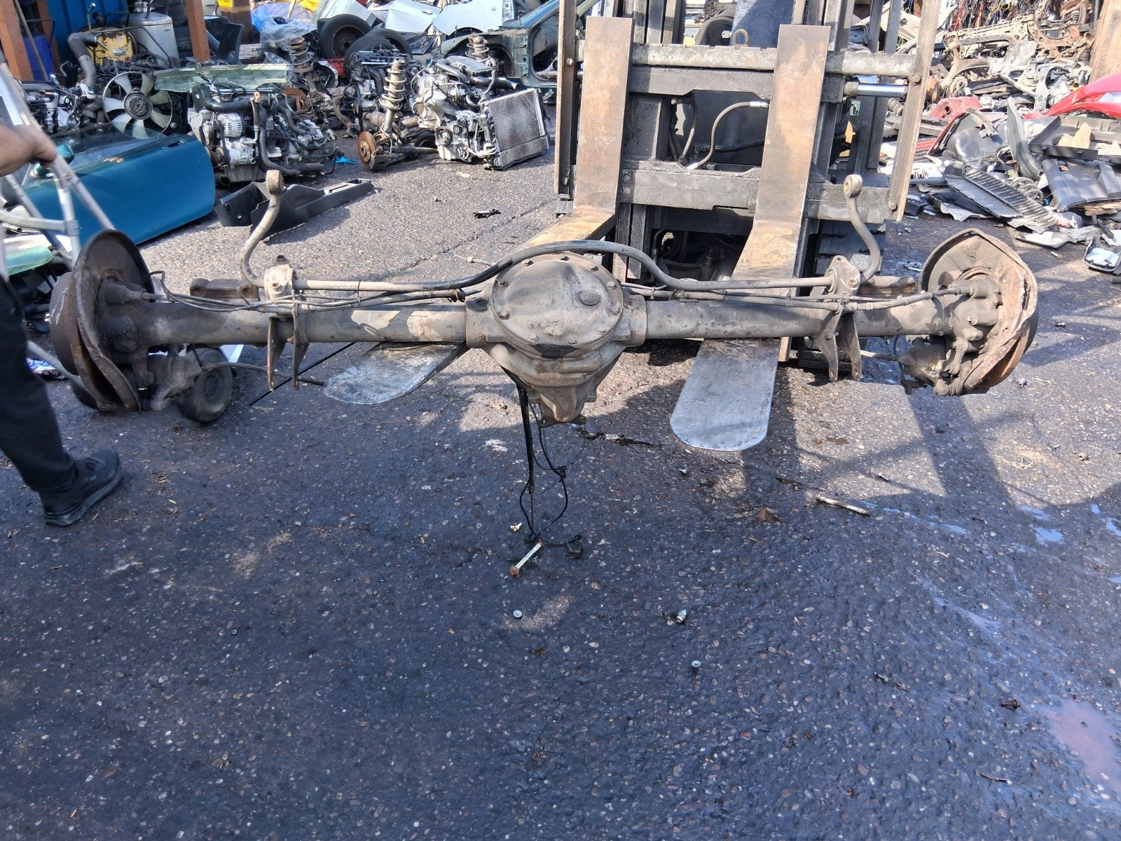 2010 MERCEDES SPRINTER W906 REAR DIFF DIFFERENTIAL AXLE 48:11 A9063501000