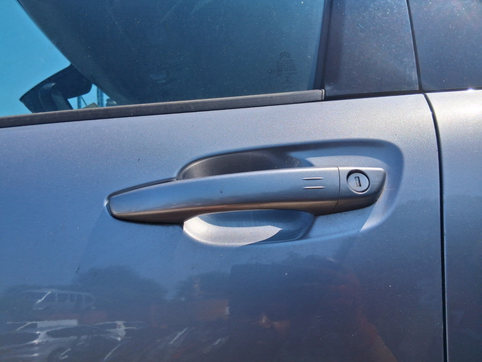 2020 CITROEN C4 CACTUS NSF PASSENGER SIDE FRONT LEFT EXTERIOR DOOR HANDLE