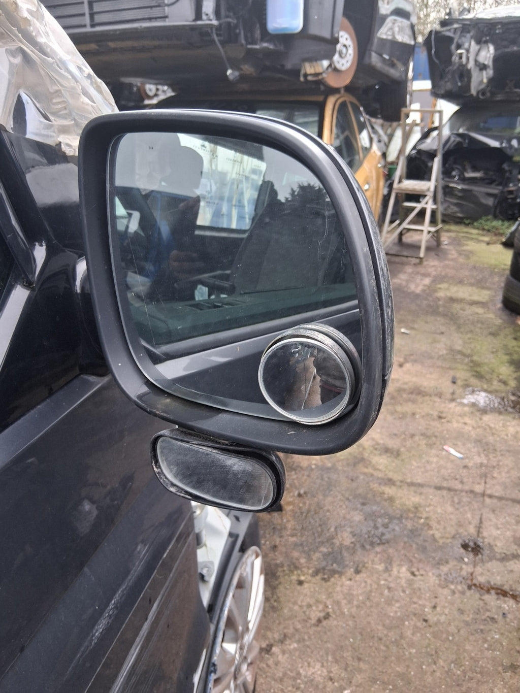 2023 VOLKSWAGEN CARAVELLE T6.1 OSF DRIVER SIDE FRONT RIGHT WING MIRROR GREY