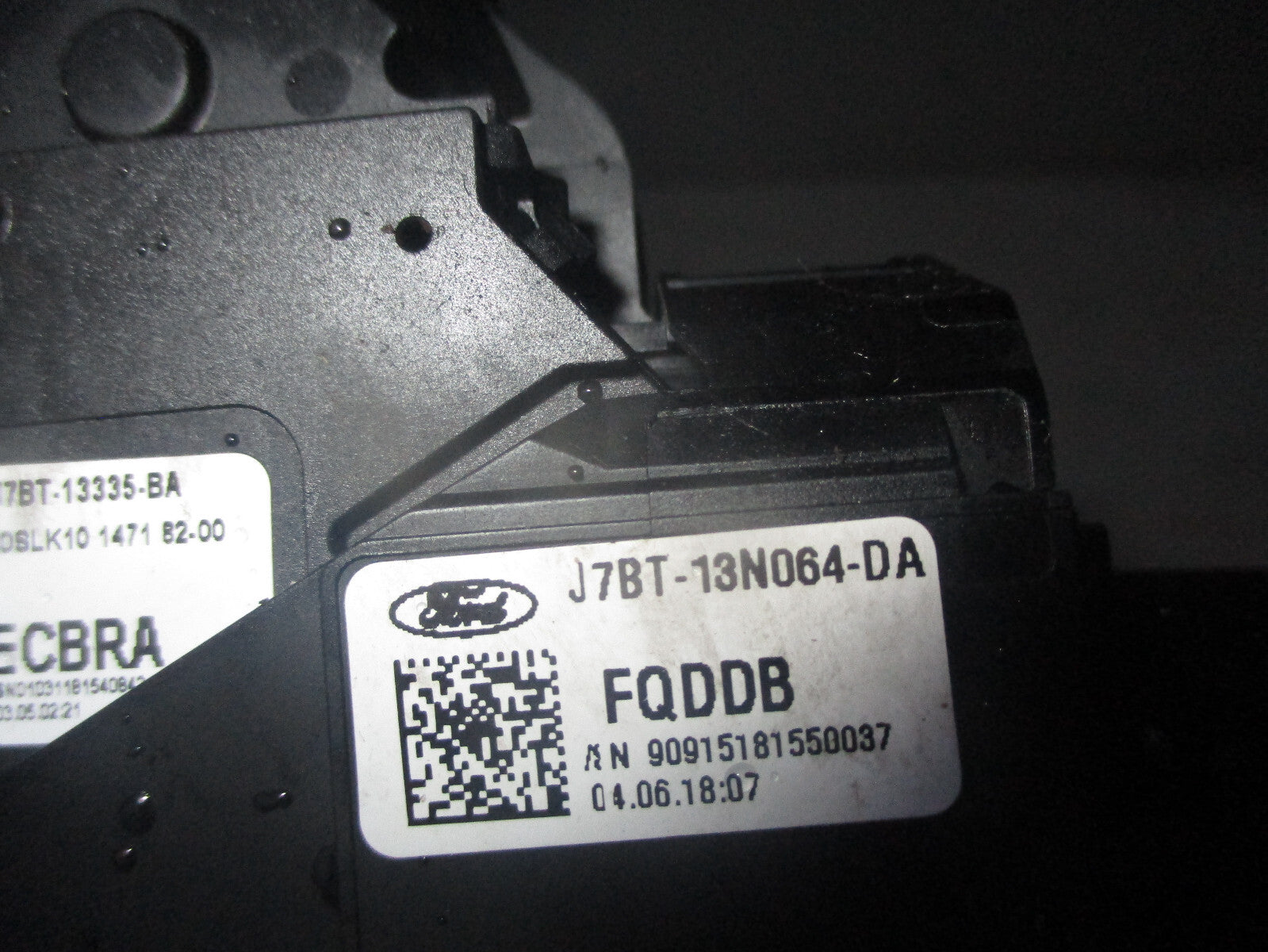 FORD KA+ PLUS MK3 2018 COMBINATION SWITCH STALK SQUIB J7BT13N064DA