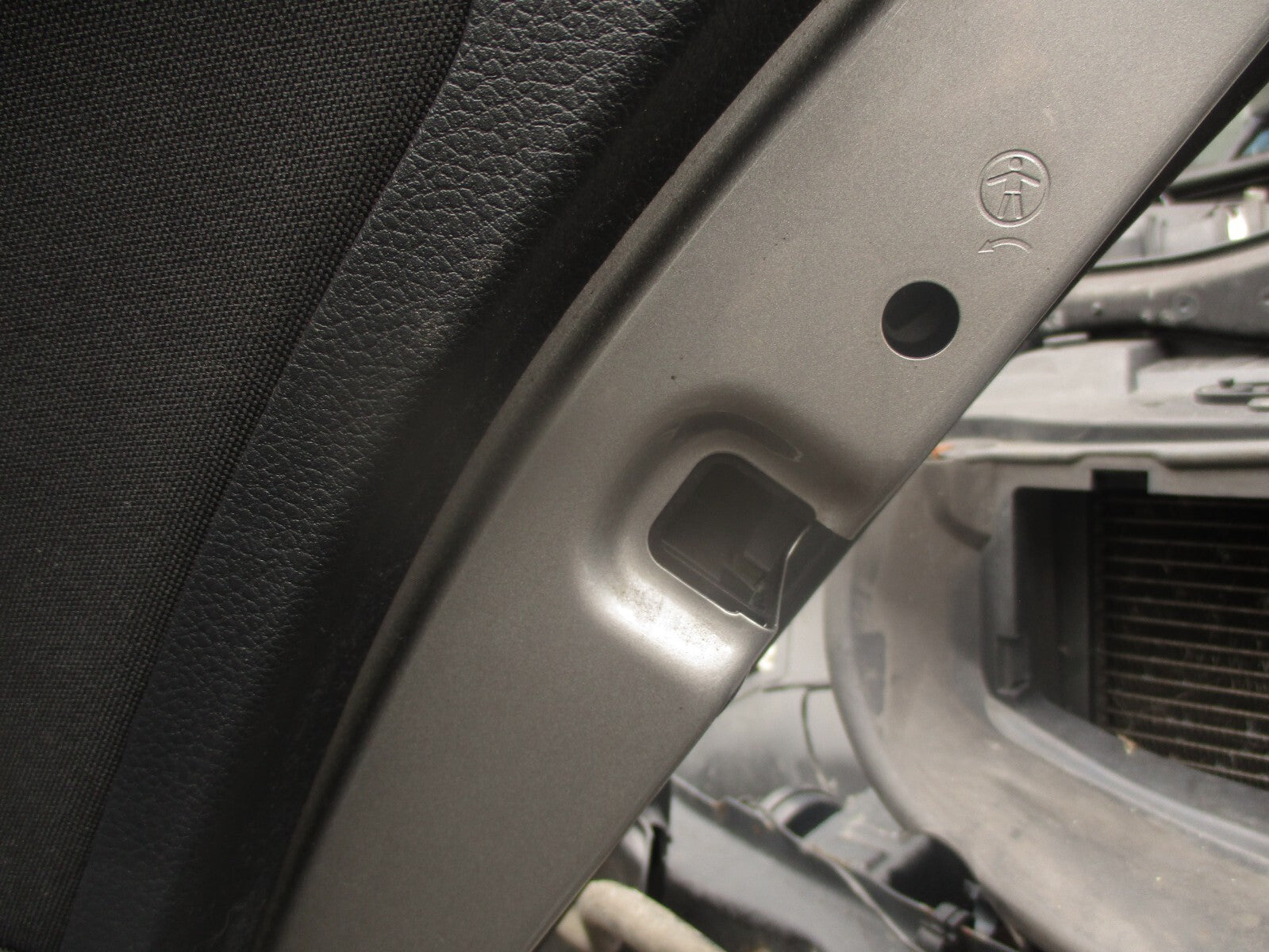 2014 VOLKSWAGEN GOLF MK7 OSR DRIVER SIDE REAR RIGHT DOOR LOCK MECHANISM