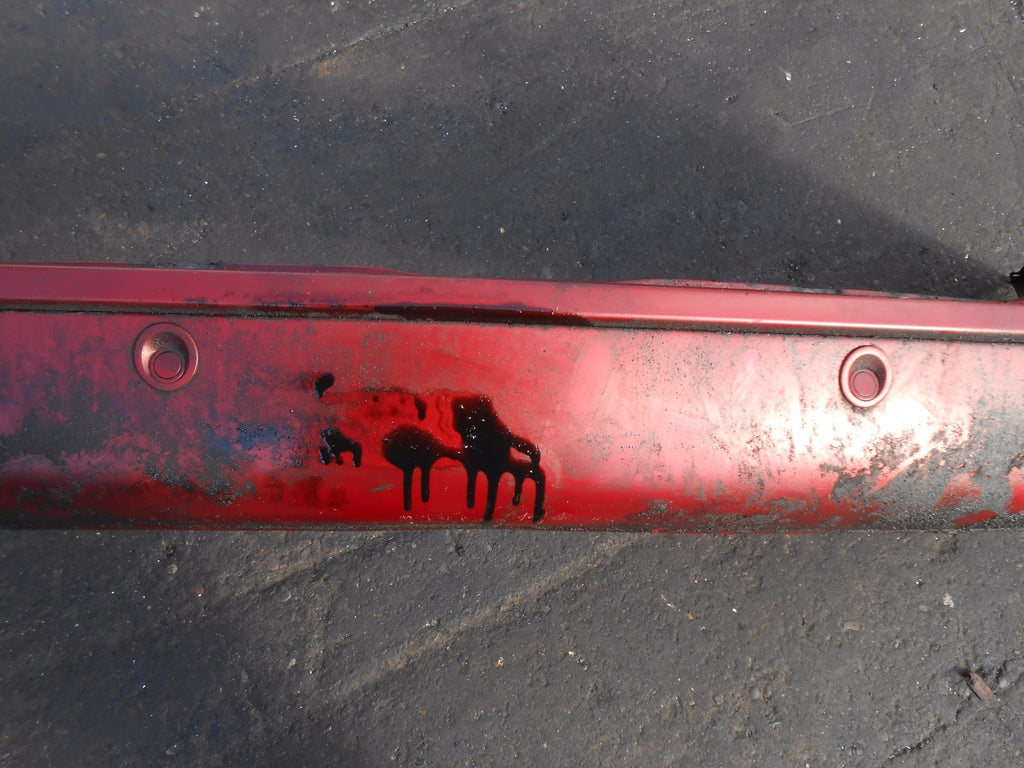 RENAULT LAGUNA 2005 2 MK2 ESTATE REAR BUMPER BURGUNDY RED