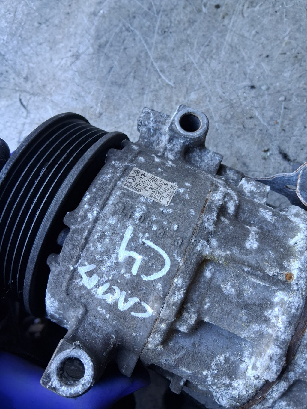 2019 CITROEN C4 CACTUS 1.5 DIESEL AC AIR COMPRESSOR PUMP 9675655880