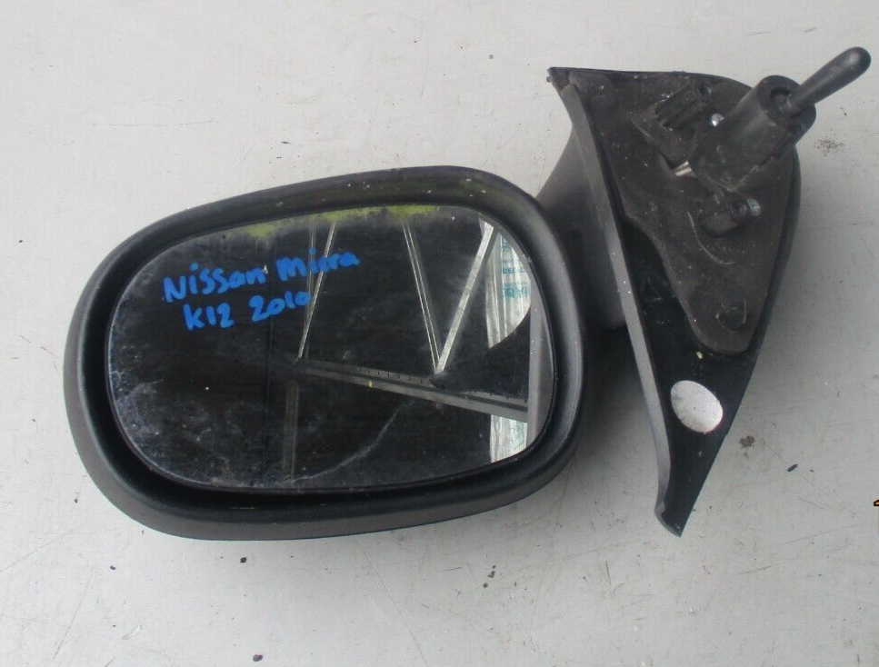 NISSAN MICRA K12 2010 OSF FRONT DRIVERS SIDE EXTERIOR MIRROR
