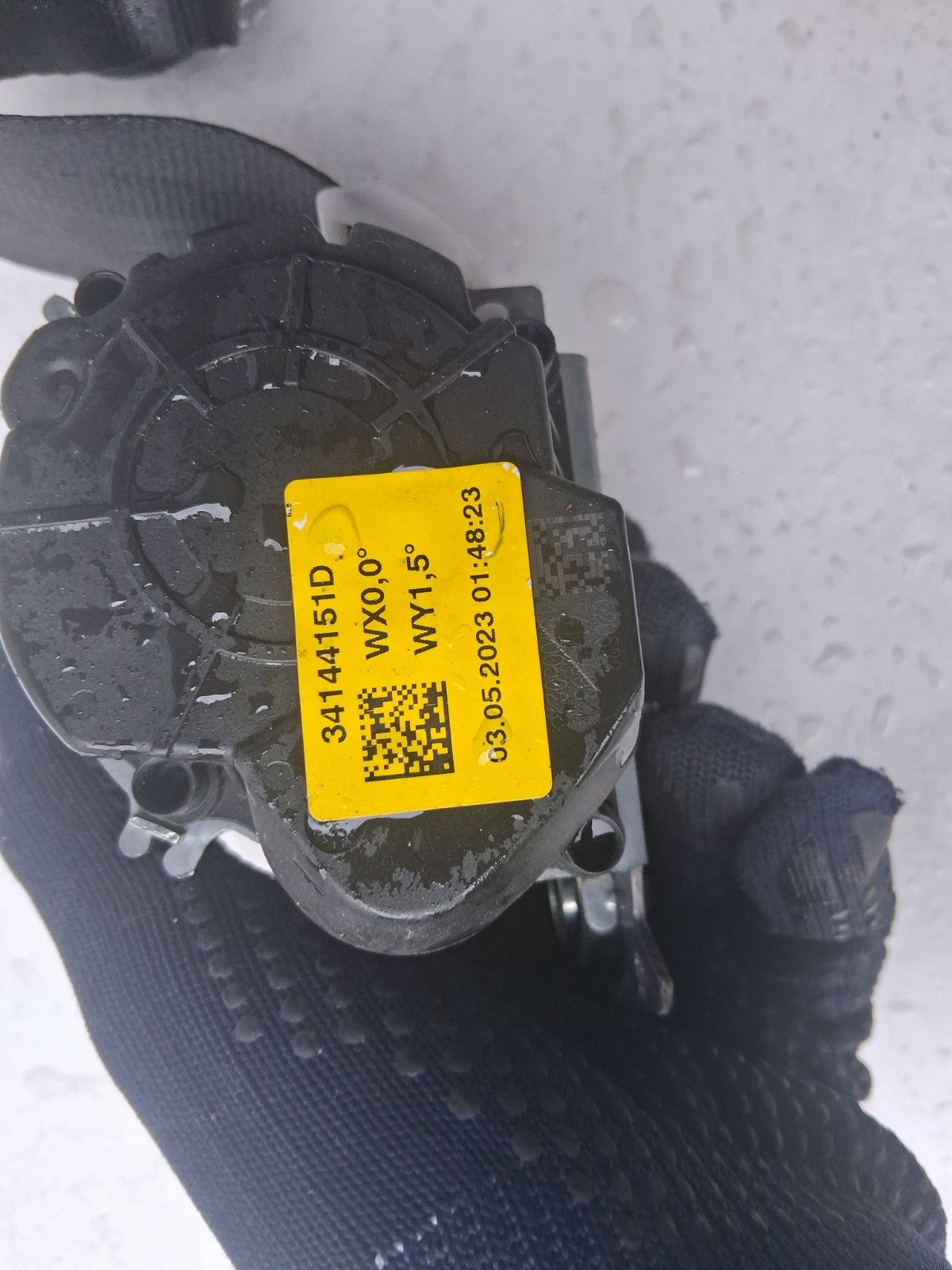 2016 RENAULT TRAFIC MK3 NSF NEAR SIDE PASSANGER FRONT SEAT BELT 34138930A