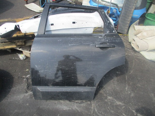 2010 NISSAN QASHQAI J10 +2 PLUS 2 NS PASSENGE SIDE REAR DOOR COMPLETE BLACK Z11G