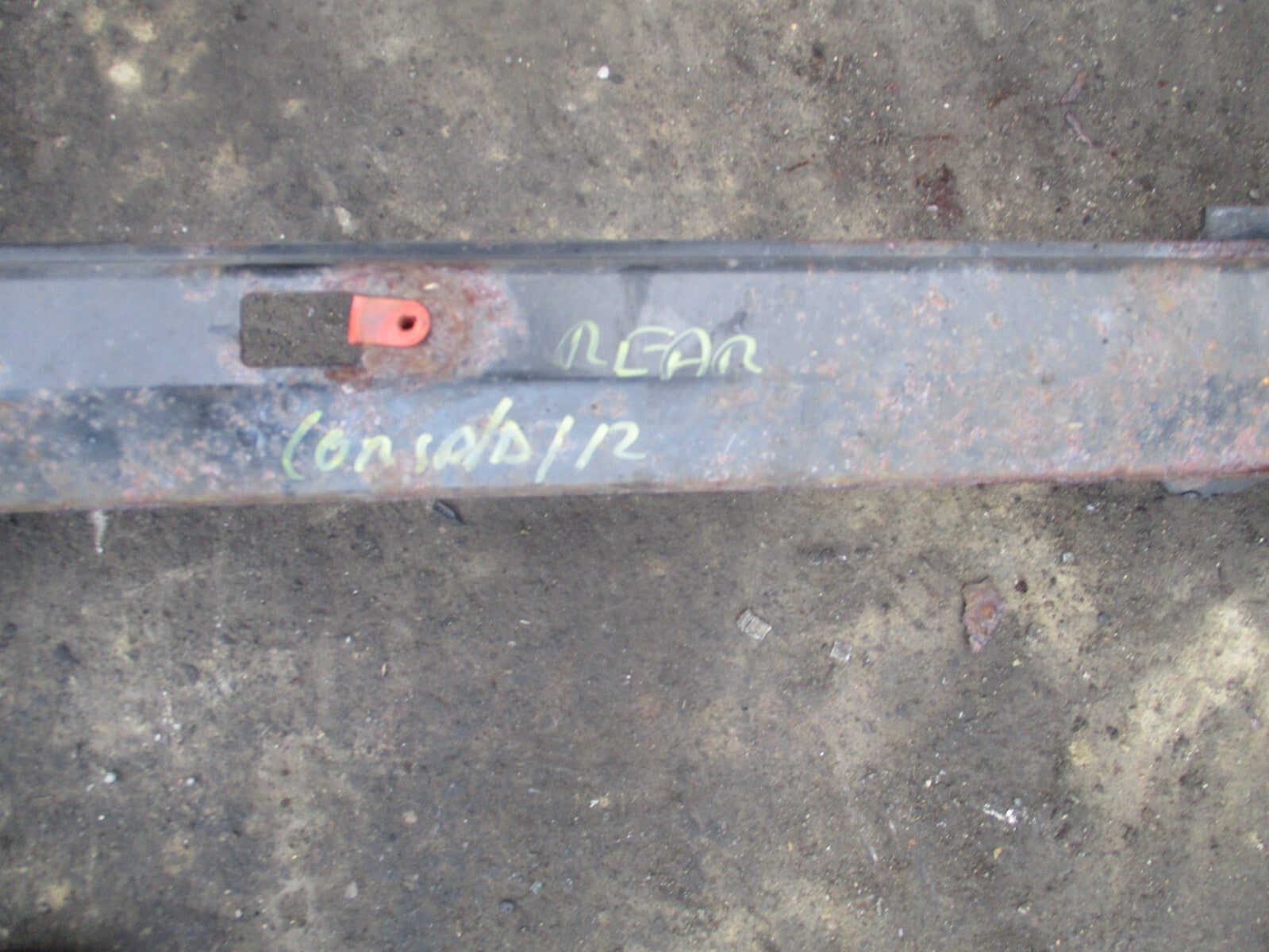2012 VAUXHALL CORSA D REAR BUMPER CRASH REINFORCEMENT BAR