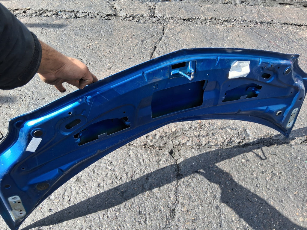 RENAULT MODUS 2010 FRONT BONNET HOOD PANEL BLUE TERNA