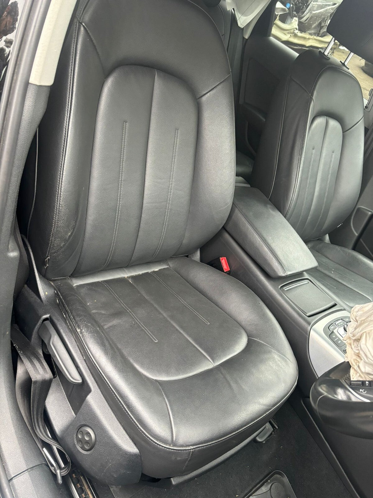 2017 AUDI A6 FACELIFT C7 4G OSF DRIVER SIDE FRONT LEATHER HEATED SEAT