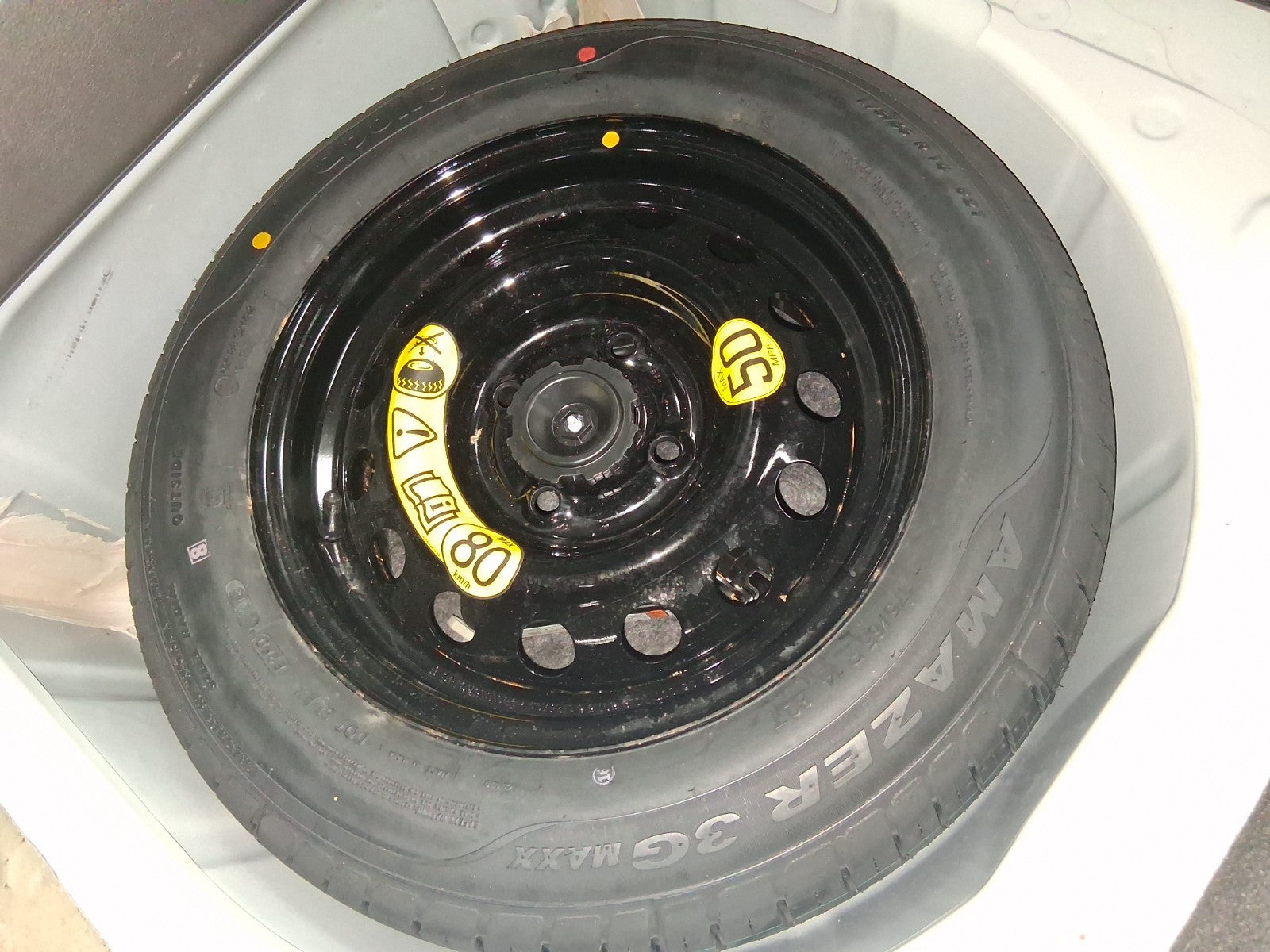 2018 FORD KA + PLUS MK3 SPARE STEEL WHEEL WITH TYRE 175/65R14
