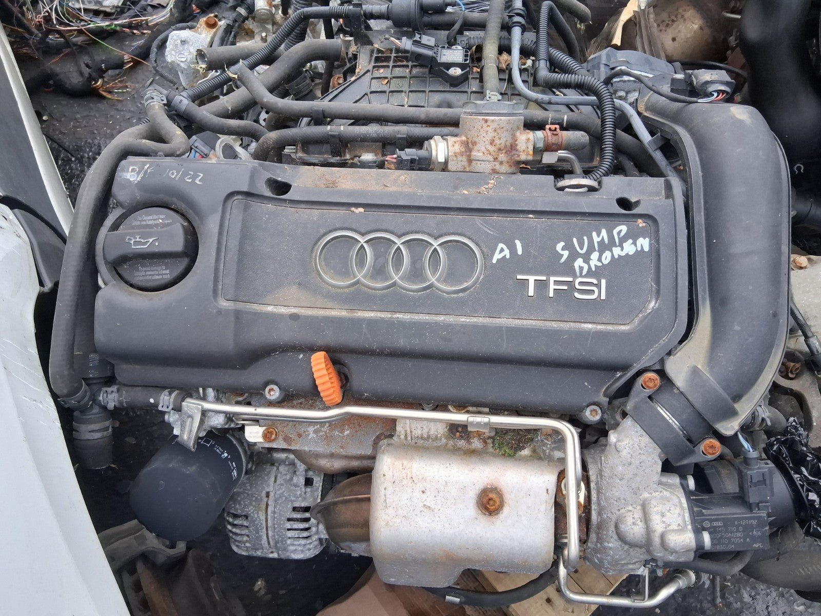 2015 AUDI A1 8X 1.4 PETROL 6 SPEED MANUAL GEARBOX NBX