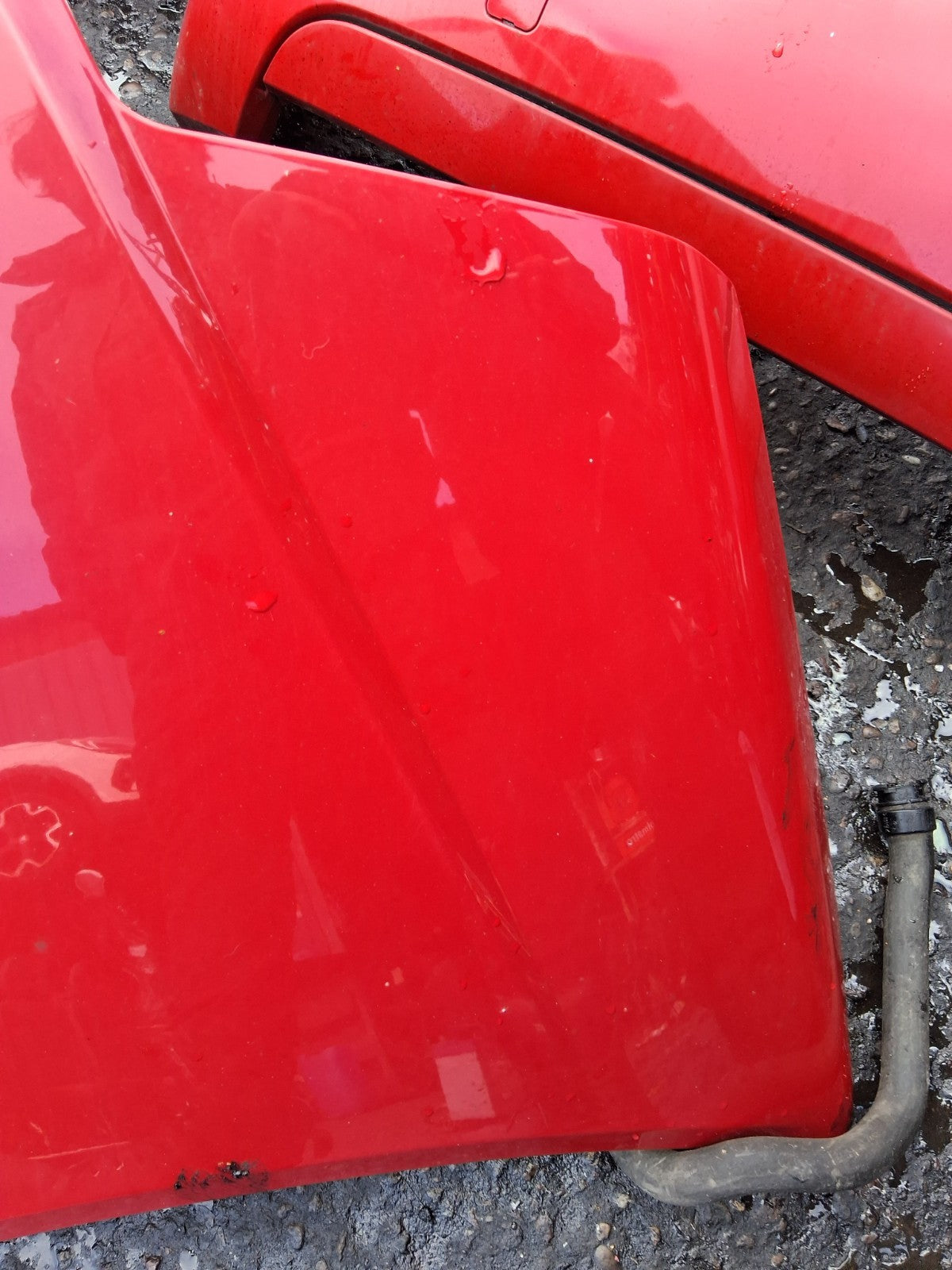 2008 CITROEN C2 FRONT BONNET HOOD PANEL RED