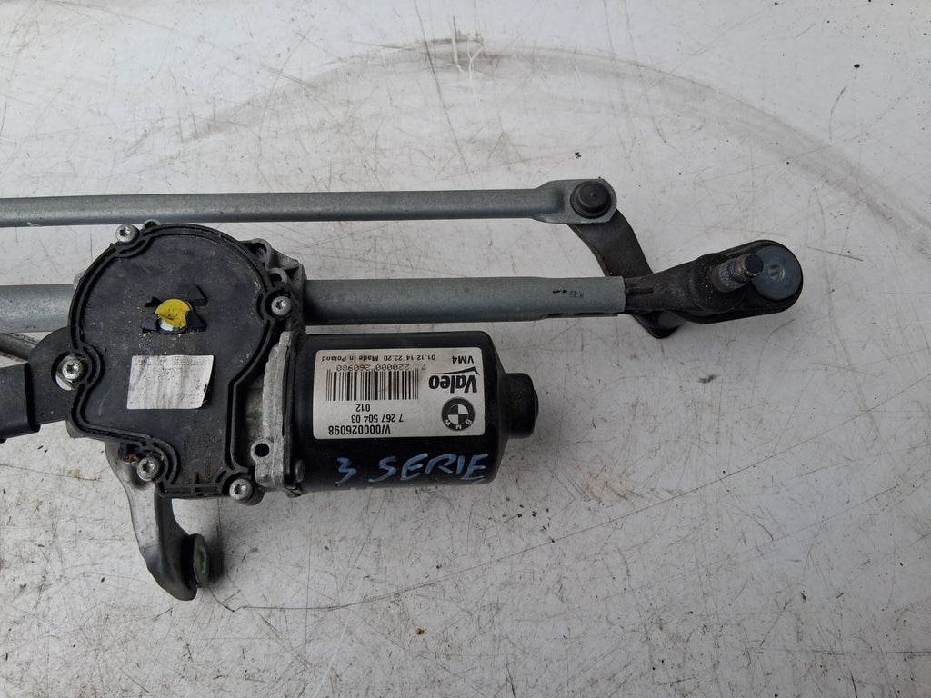 2014 BMW 3 SERIES F31 F30 FRONT WIPER MOTOR LINKAGES 7267504