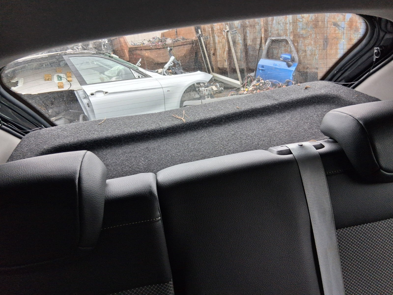 2009 VAUXHALL CORSA D REAR STORAGE PARCEL SHELF LOAD COVER