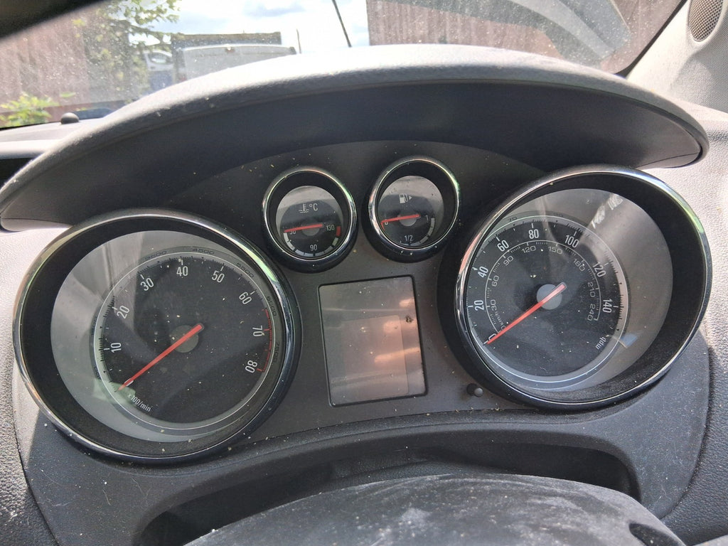 2016 VAUXHALL MERIVA B MK2 1.4 PETROL SPEEDO SPEEDOMETER INSTRUMENT CLUSTER