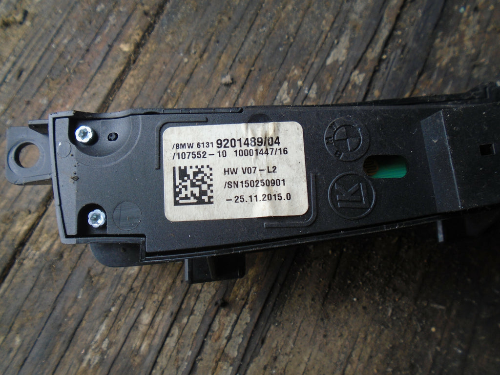 BMW 5 SERIES GT F07 2016 CENTRE CONSOLE COMFORT SWITCH PANEL 9201489