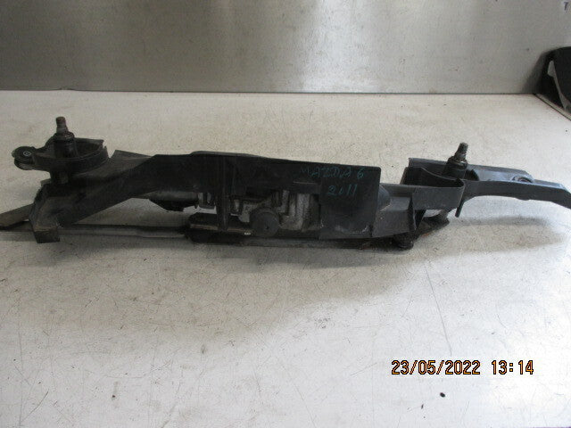 2011 MAZDA 6 FRONT WIPER MOTOR AND LINKAGE 1593000650