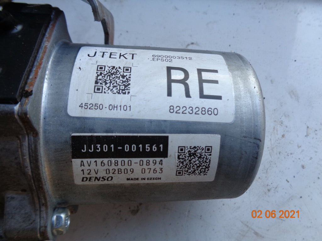 PEUGEOT 108 2018 POWER STEERING COLUMN AND MOTOR 89650-0H100