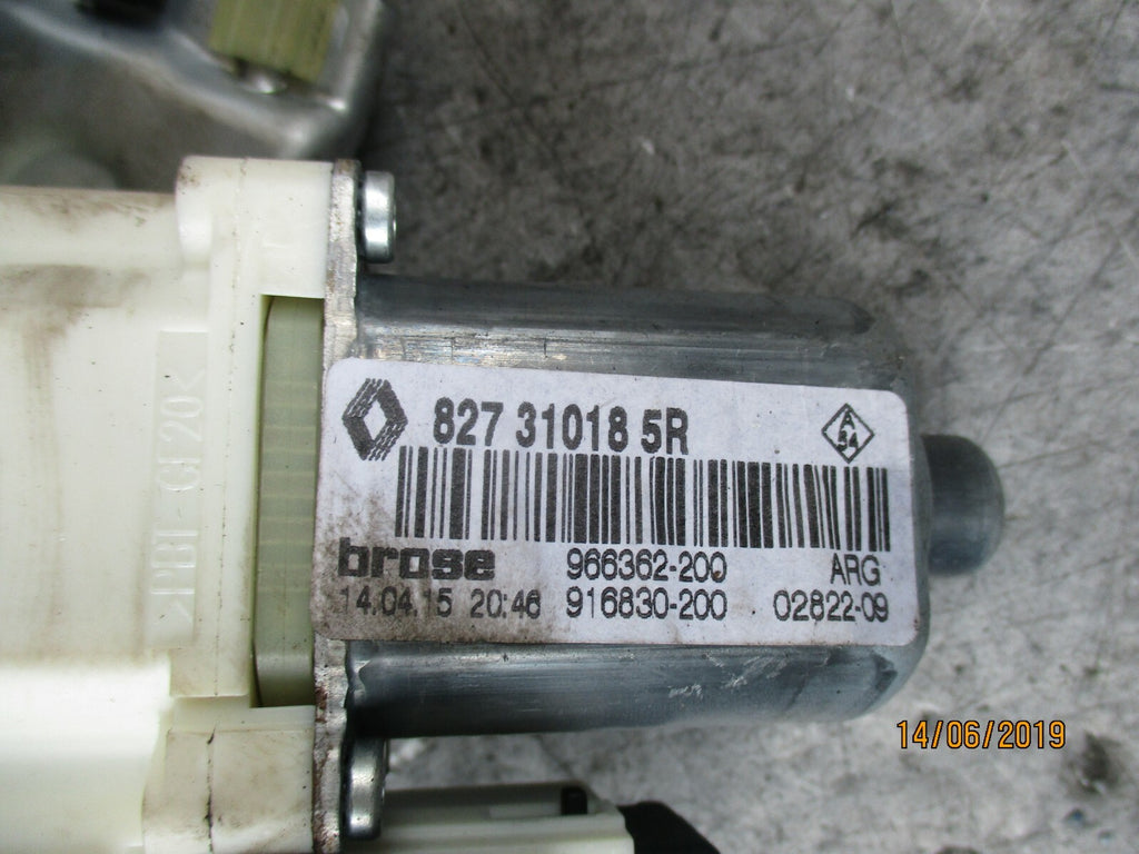 RENAULT MEGANE MK3 NSR PASSENGER SIDE REAR WINDOW MOTOR 827310185R