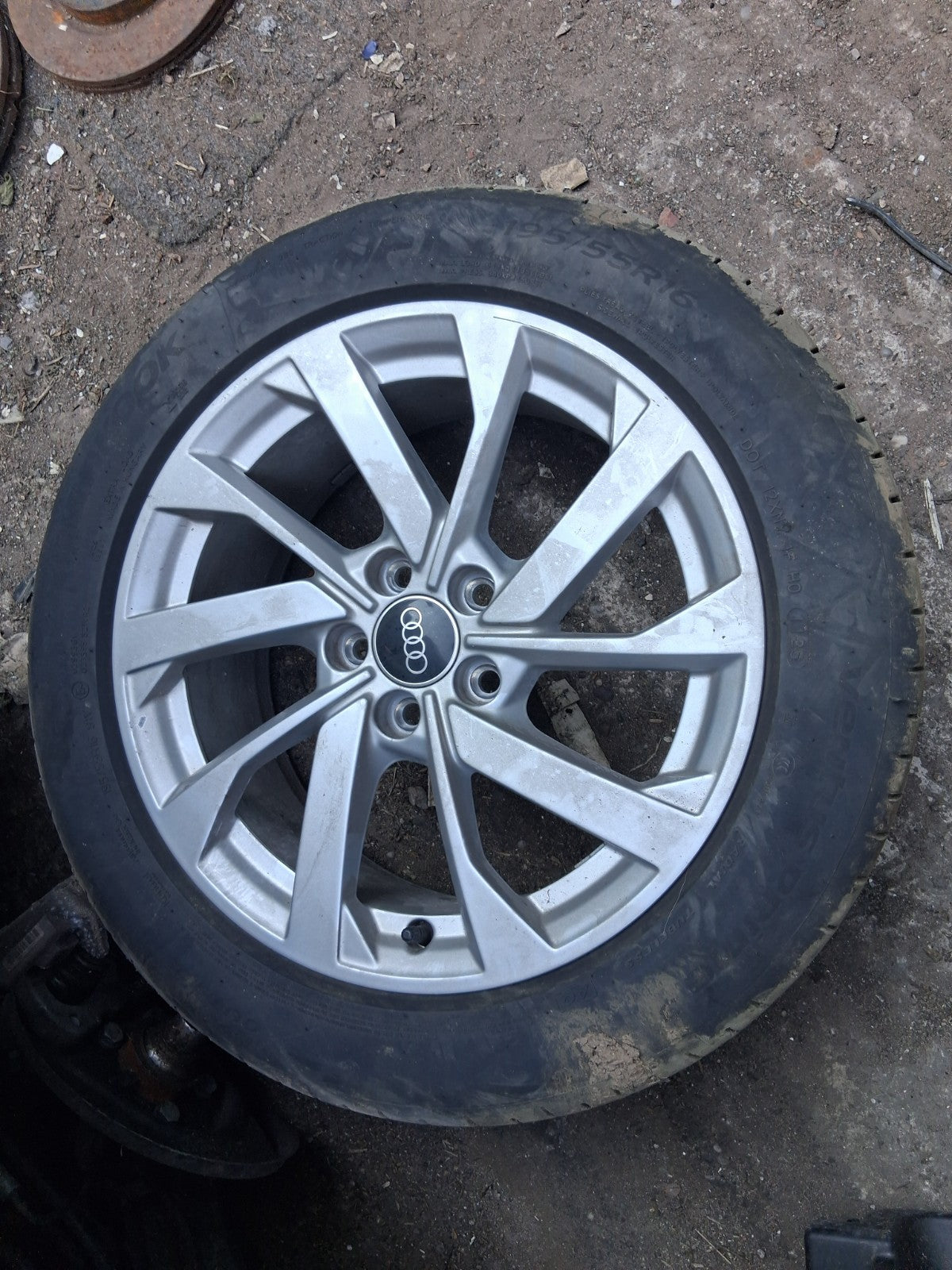 2023 AUDI A1 SPORT MK2 GB 16 INCH ALLOY WHEEL TYRE 195/55R16 REF 2 82A601025B
