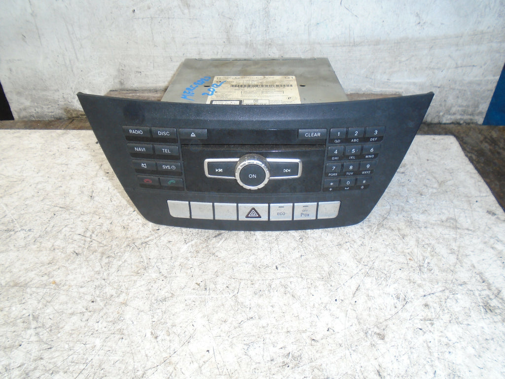 MERCEDES C CLASS 2012 W204 RADIO CD PLAYER STEREO HEAD UNIT A2049013503