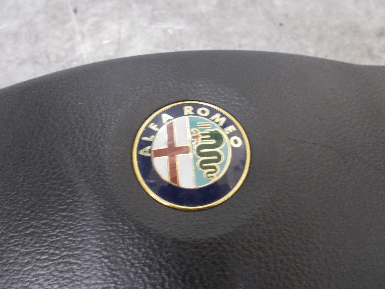 ALFA ROMEO 166 936 1999 OS DRIVER SIDE STEERING WHEEL AIRBAG 1560179990