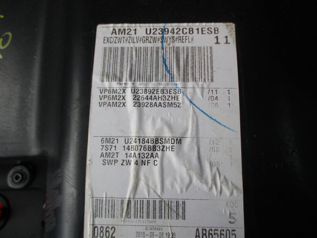FORD S-MAX 2010 OSF DRIVER SIDE FRONT INTERIOR CARD U23942CB1ESB