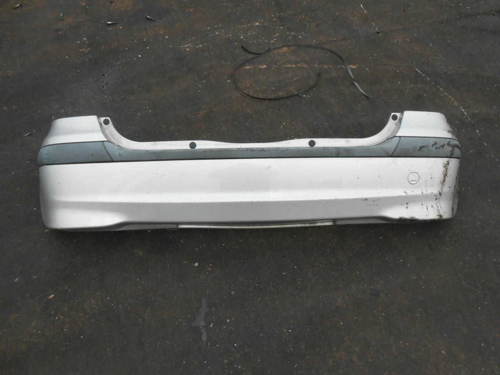 MERCEDES A CLASS W168 2003 REAR BACK PLASTIC BUMPER SILVER