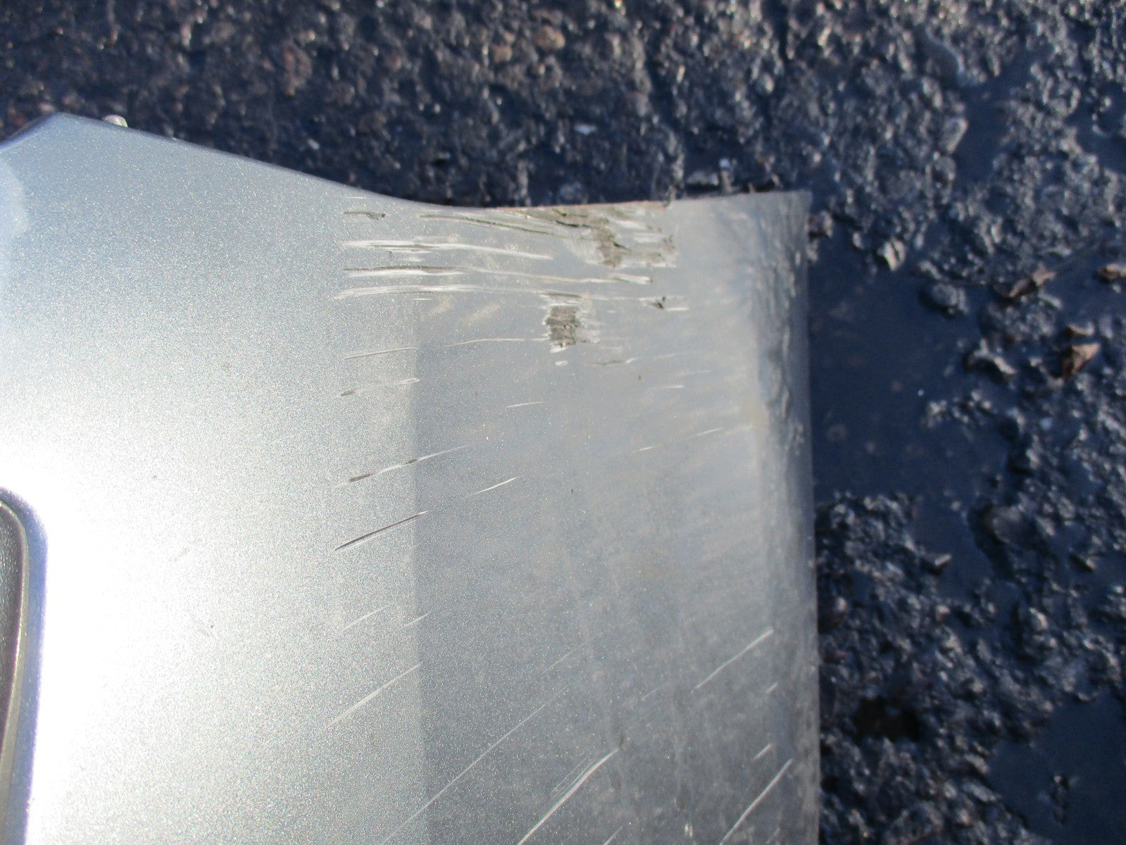 CITROEN C4 MK1 PRE FACELIFT FRONT BUMPER GREY