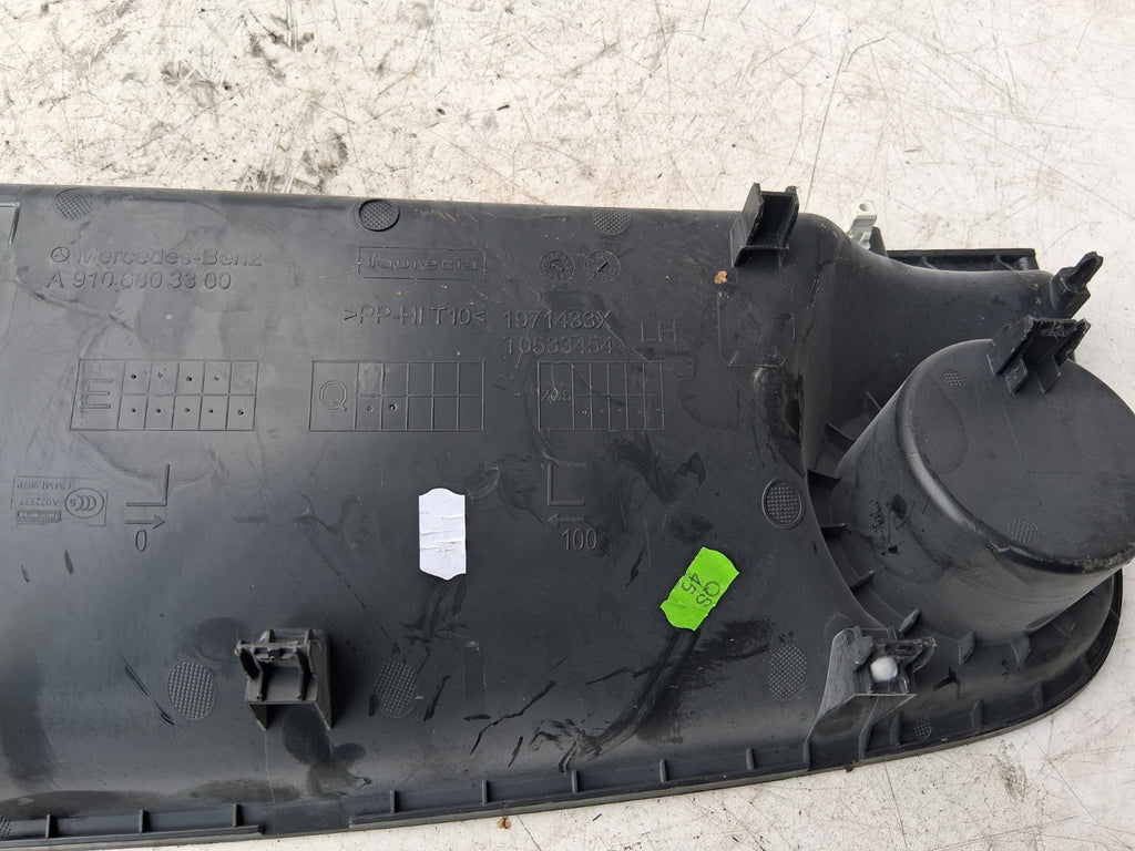 2021 MERCEDES SPRINTER W907 NSF PASSENGER SIDE DASH STORAGE TRIM A9106803300