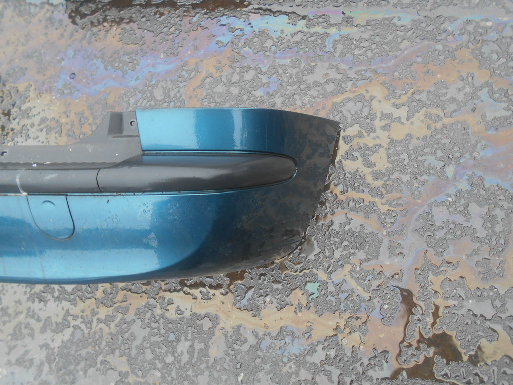 VAUXHALL ZAFIRA A 2001 PRE FACELIFT REAR BUMPER BLUE