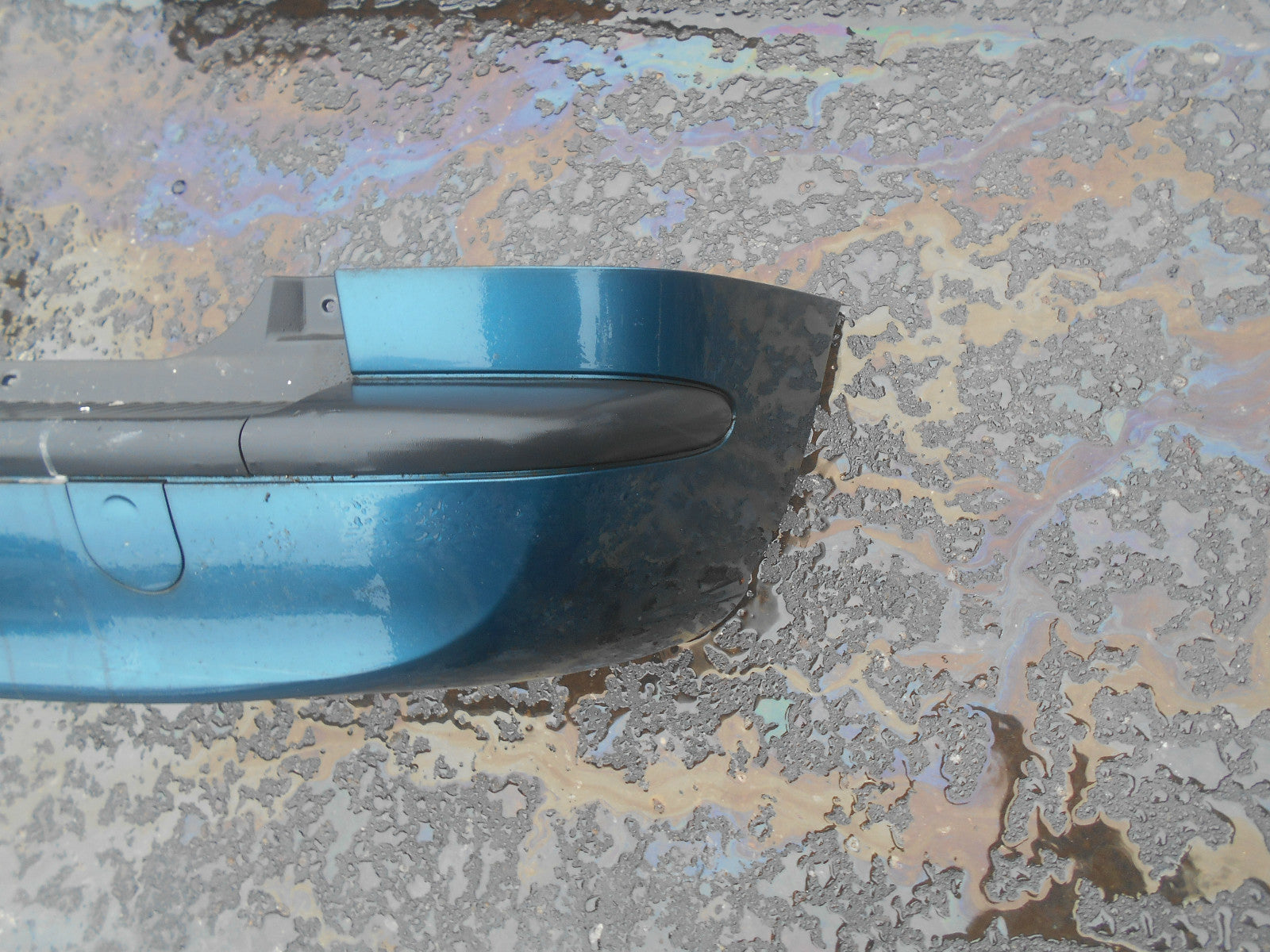 VAUXHALL ZAFIRA A 2001 PRE FACELIFT REAR BUMPER BLUE