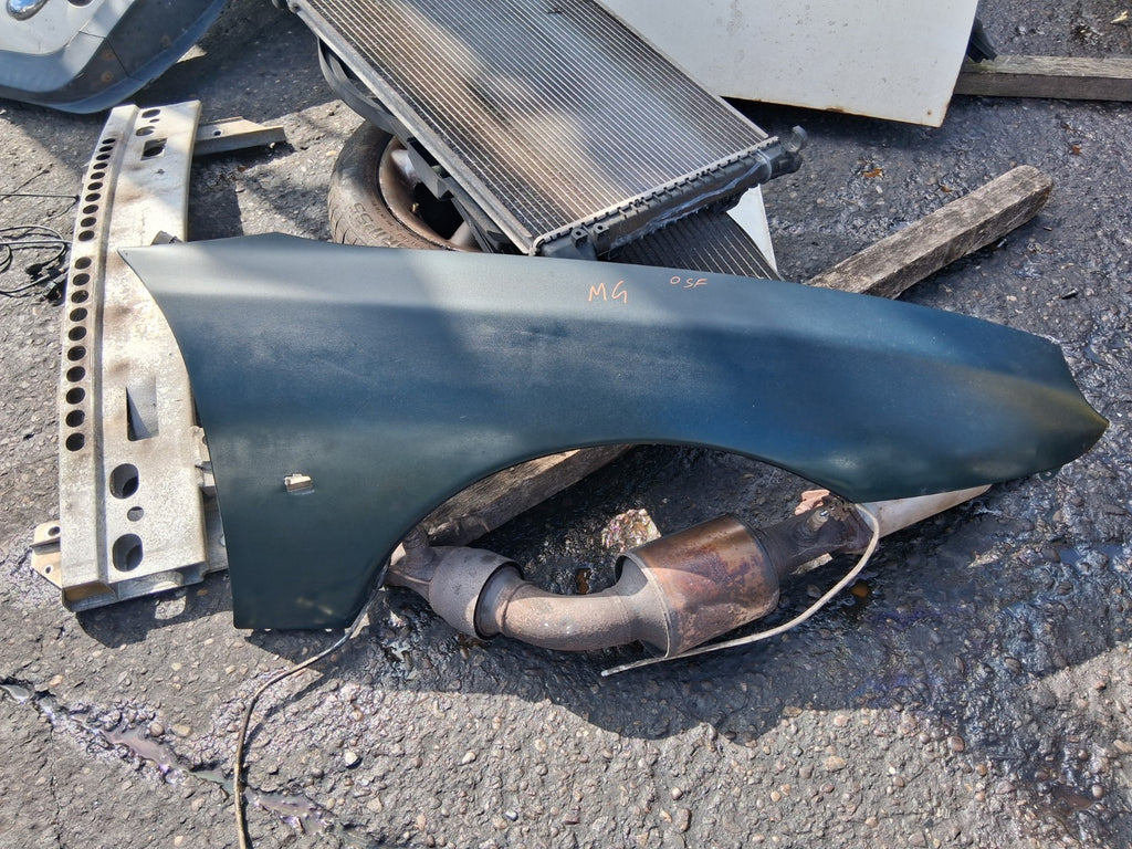 1996 MG F MGF CONVERTIBLE OSF DRIVER SIDE FRONT WING PANEL GREEN