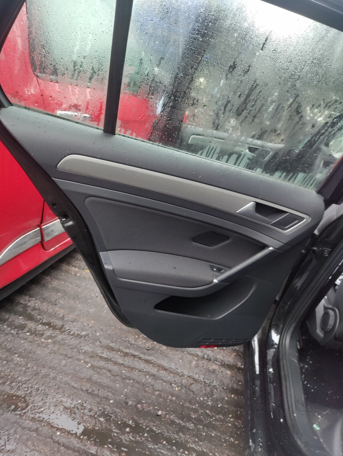 2017 VW VOLKSWAGEN GOLF MK7 NSR PASSENGER SIDE REAR DOOR CARD PANEL