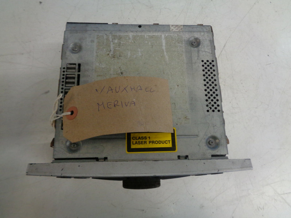 VAUXHALL MERIVA 2008 CD PLAYER RADIO STEREO HEAD UNIT 7643104317 13167830FH