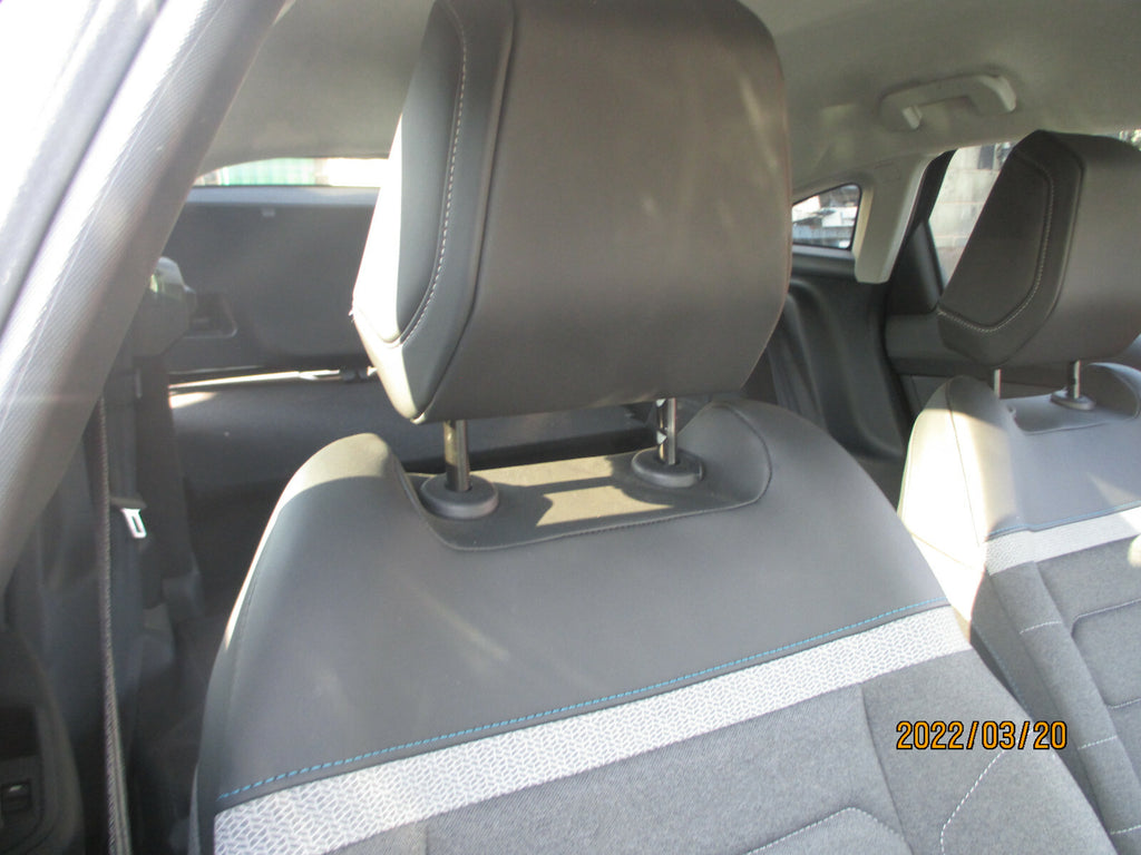 CITROEN C4 MK3 2021 OSF DRIVER SIDE FRONT COMPLETE SEAT FABRIC & HALF LEATHER