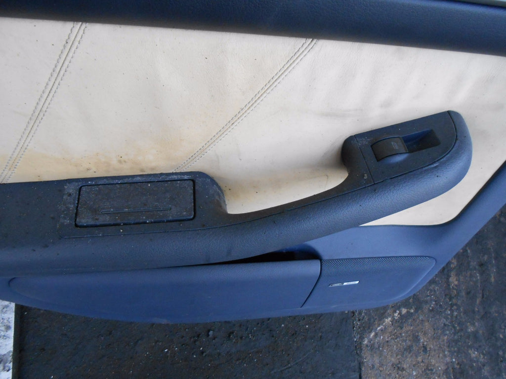 1997 - 2002 AUDI A6 C5 4B SALOON NSR PASSENGER SIDE REAR DOOR COMPLETE BLUE