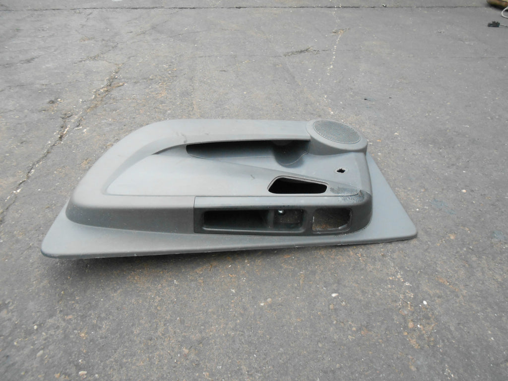 FIAT FIORINO 225 2011 OS DRIVER SIDE GREY PLASTIC DOOR CARD INTERIOR PANEL