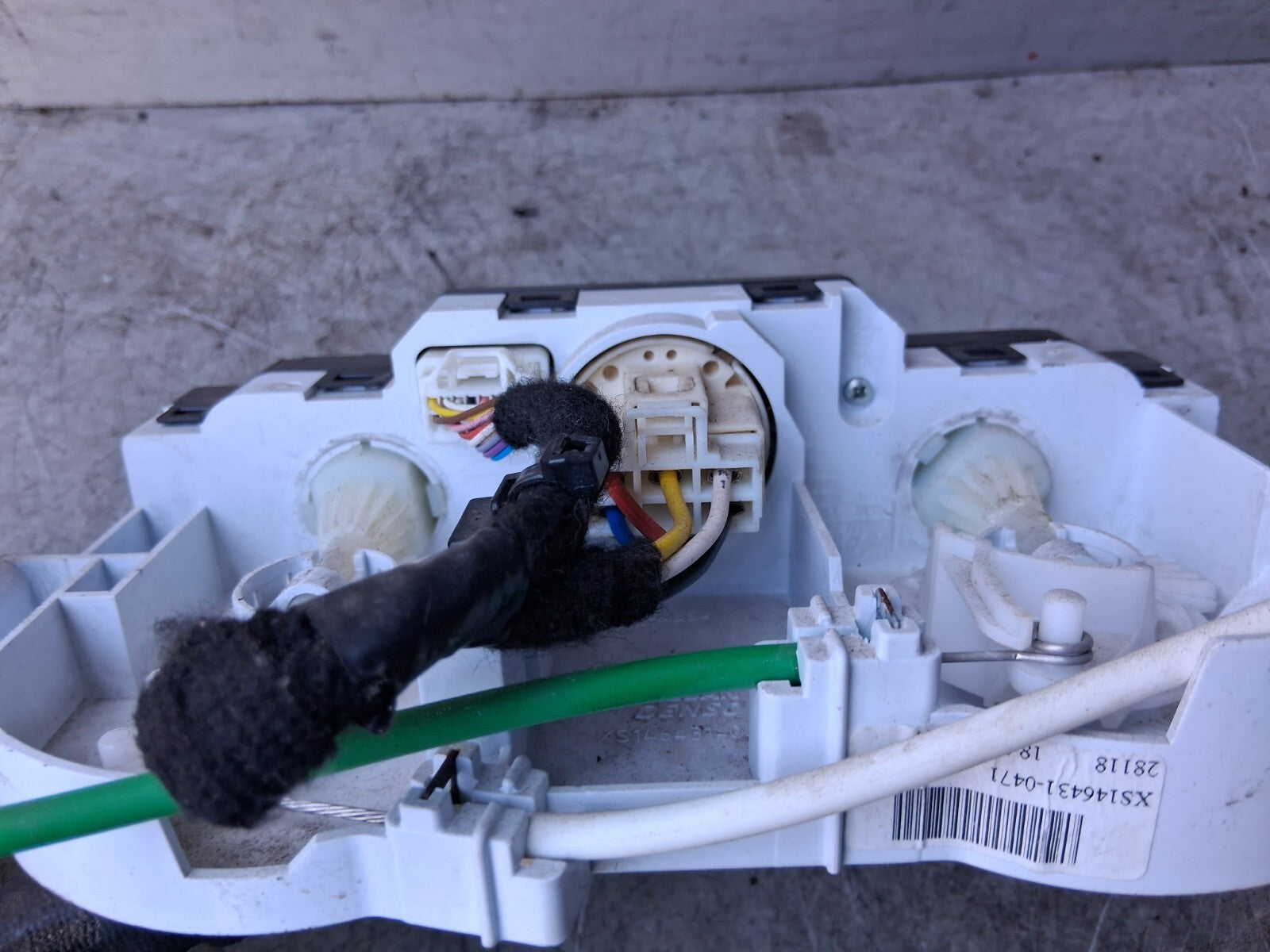 2019 NISSAN MICRA K14 AC HEATER CLIMATE CONTROL SWITCH PANEL 275105FA3C